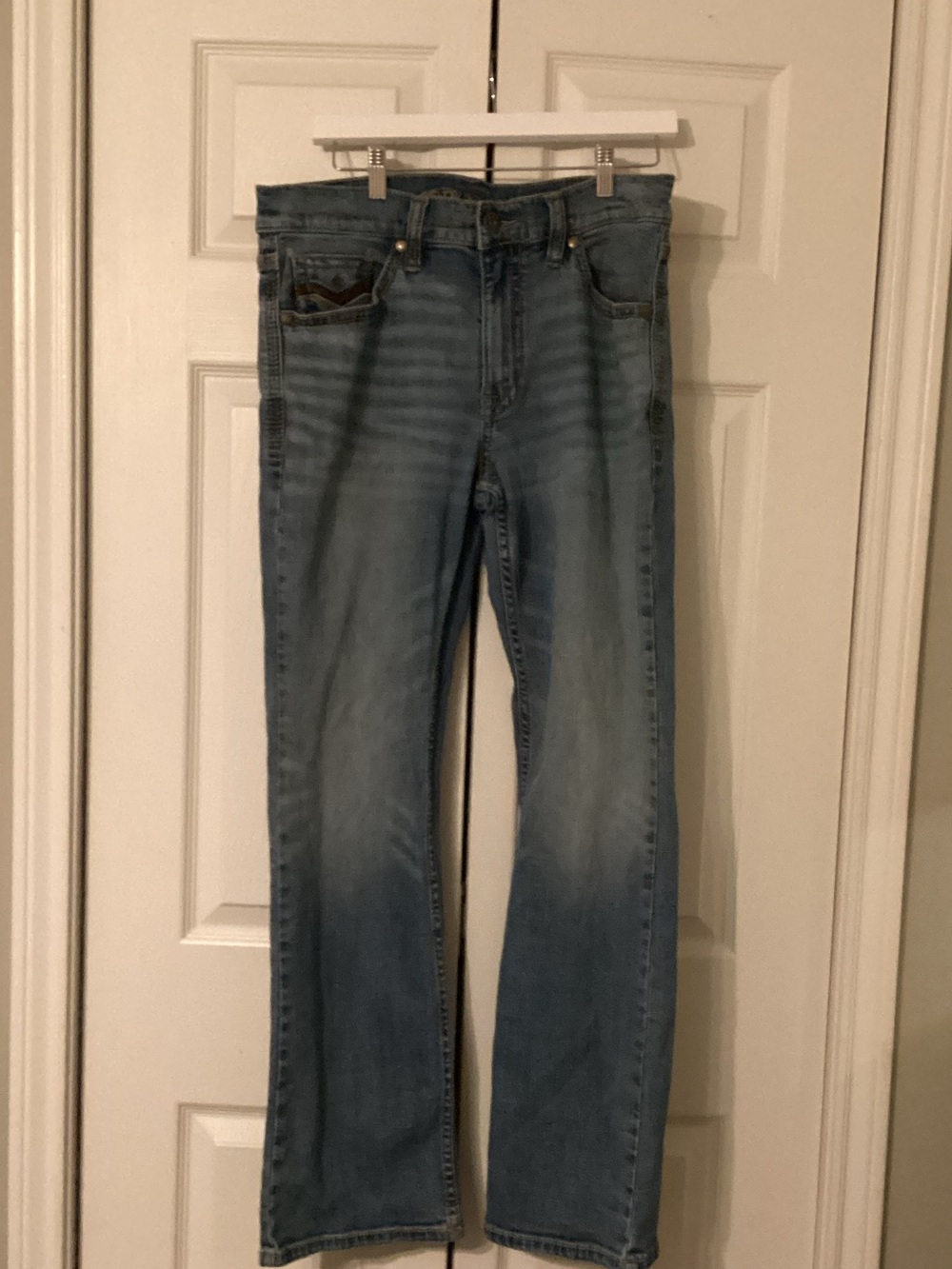 Cody James Jeans Men's Light Blue Bootcut Cowboy Jeans - Size 34x32
